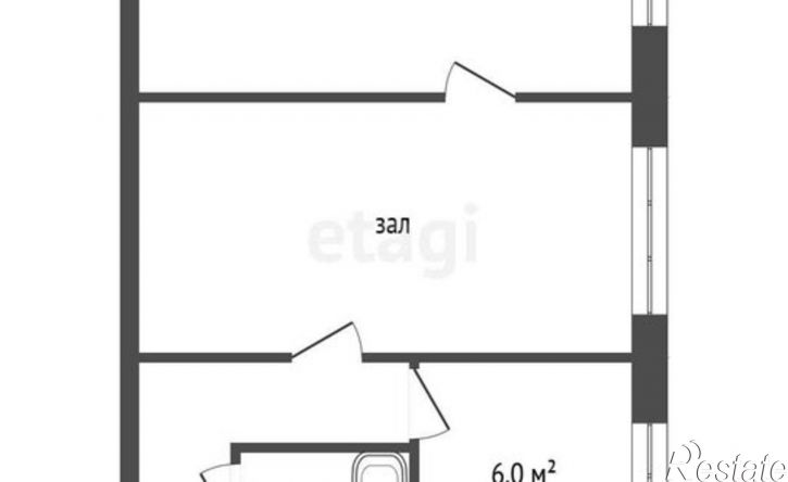 2-комн квартира Комсомольский пр-кт, 42,  д. 42