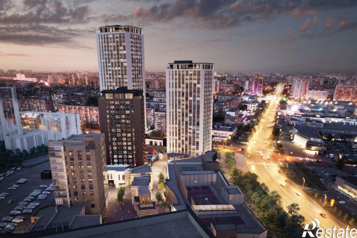 2-комн квартира в новом доме улица Академика Макеева