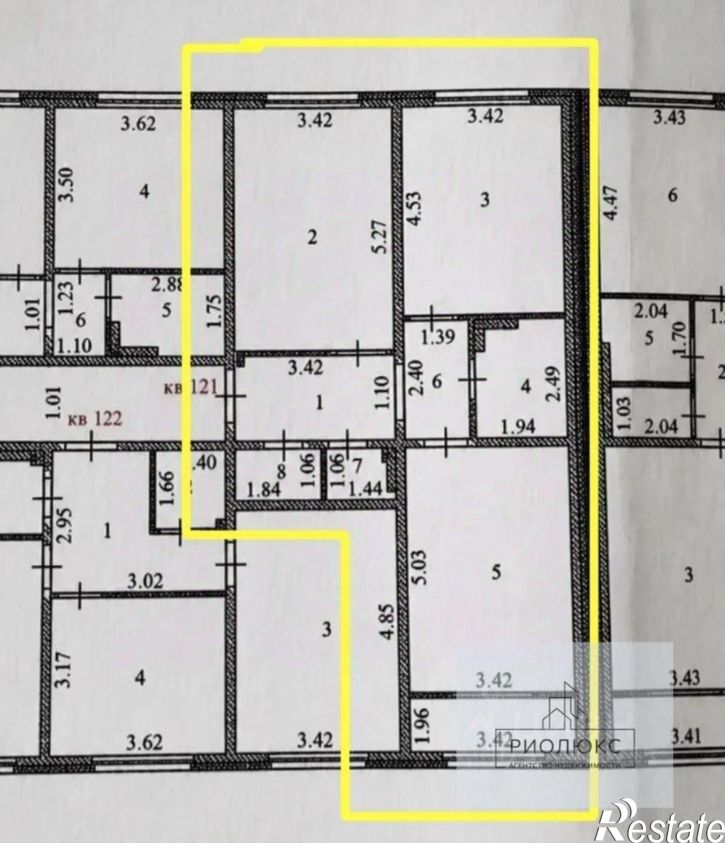 2-комн квартира ул Университетская Набережная, 113А,  д. 113А