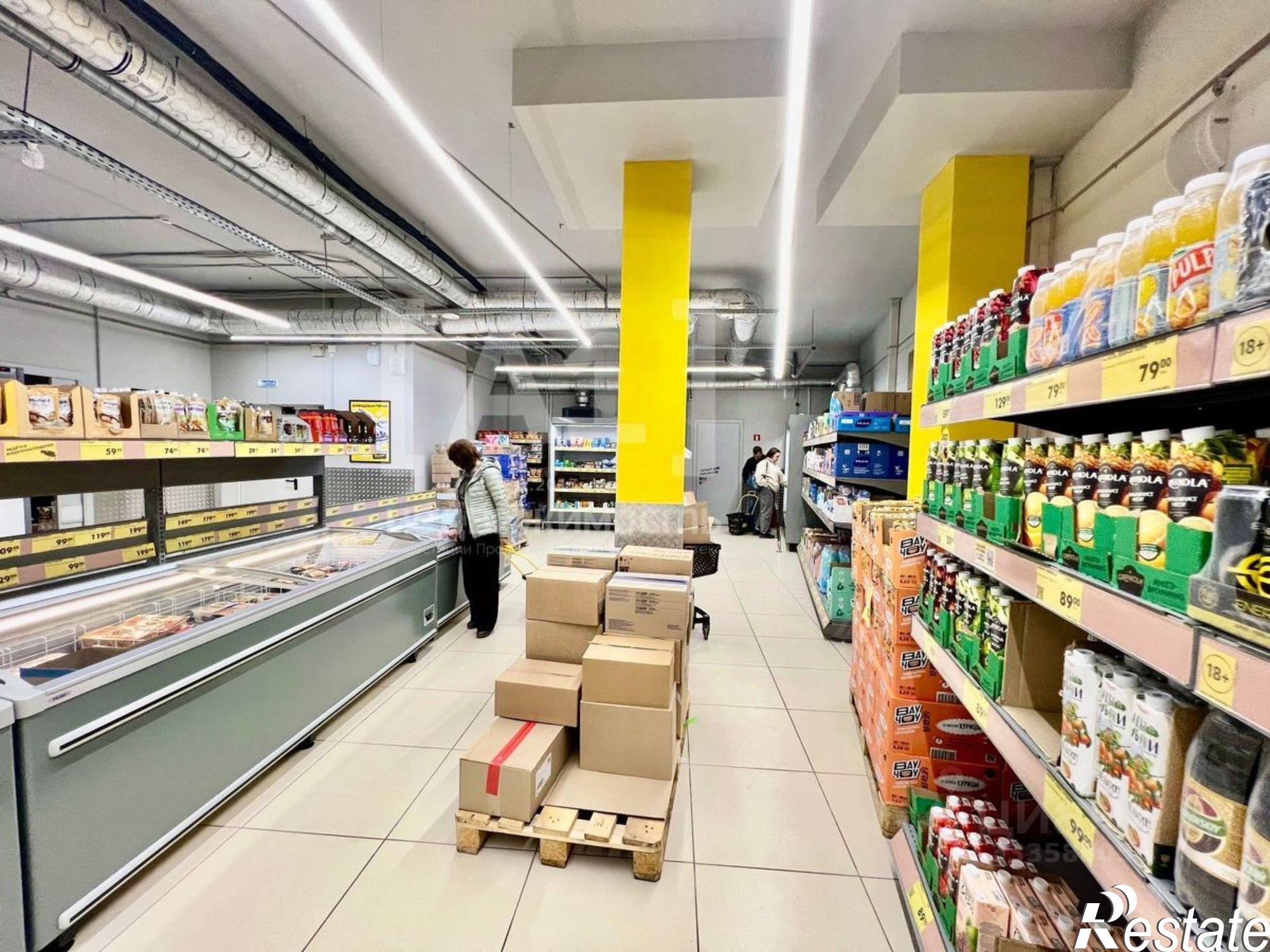Купить торговое помещение за 36 500 200 рублей на ул Доватора, 8В