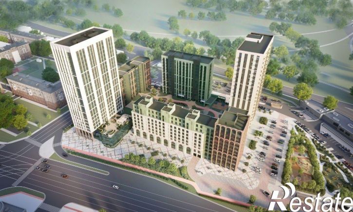 2-комн квартира в новом доме проспект Ленина, 19В,  д. 19В