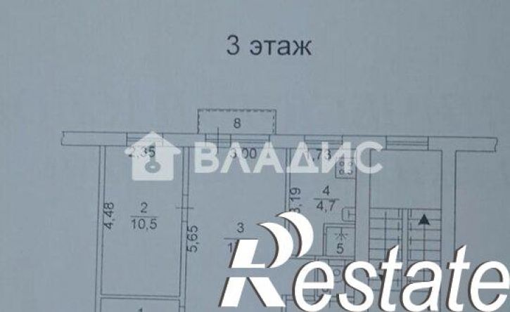 2-комн квартира улица Дзержинского, 103,  д. 103