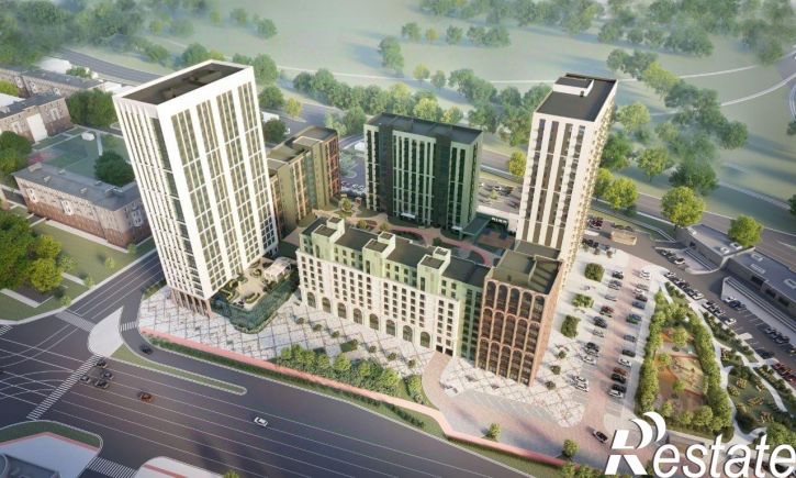 2-комн квартира в новом доме проспект Ленина, 19В,  д. 19В