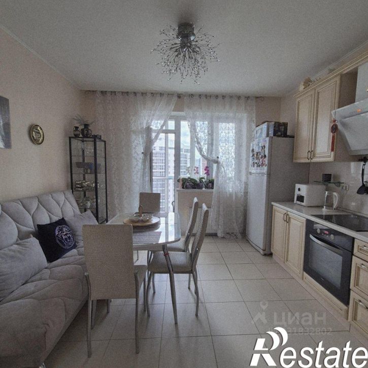 1-комн квартира улица Чичерина, 42Б,  д. 42Б