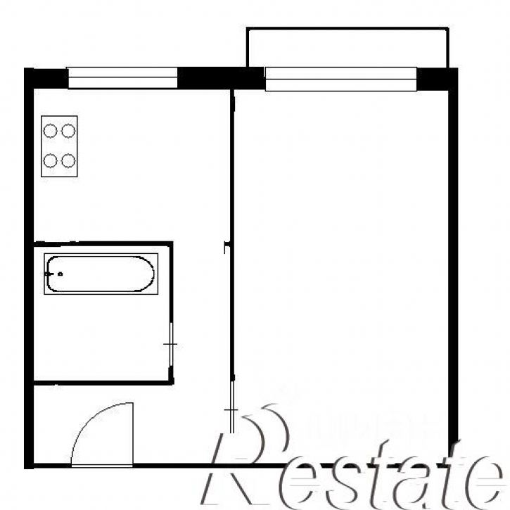 1-комн квартира улица Марченко, 9В,  д. 9В
