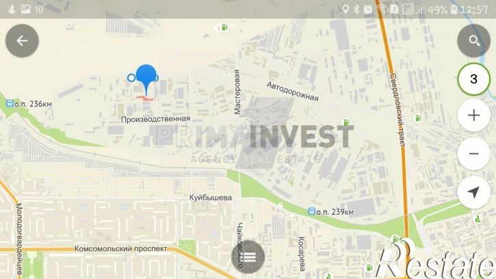 Производственное помещение Автодорожная улица, 15А,  д. 15А
