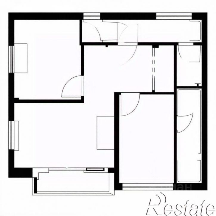 3-комн квартира улица Хохрякова, 2,  д. 2