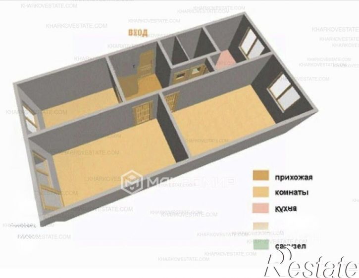 3-комн квартира Комсомольский проспект, 37Б,  д. 37Б