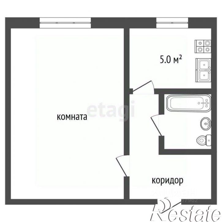 1-комн квартира проспект Ленина, 28Г,  д. 28Г